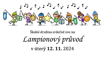 ŠD Pozvánka Lampionový průvod 2024