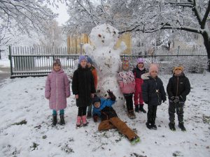 ŠD Odpoledne plné sněhu – II. oddělení (Sluníčka)
