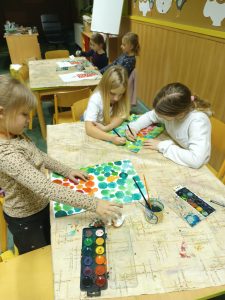 ŠD Advent ve výtvarném kroužku