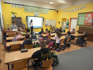 Workshop dentální hygieny v 1. D