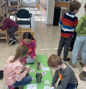 1.C v městské knihovně