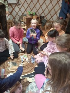 Návštěva lesní školy 1. D