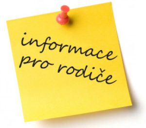 Školní družina – Informativní schůzka rodičů prvňáčků